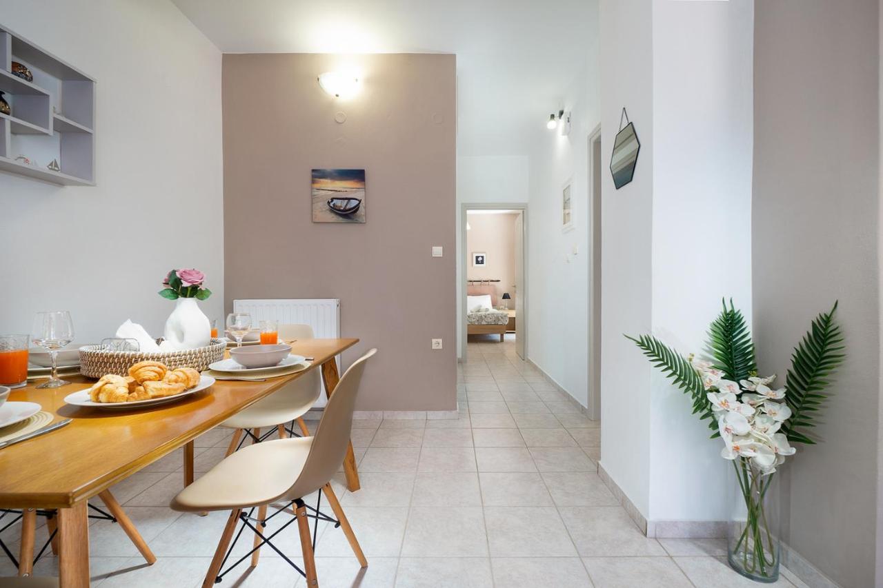 Aptera Beach Apartment Kato Daratso Ngoại thất bức ảnh