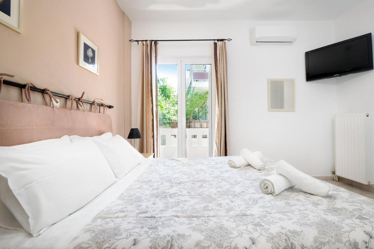 Aptera Beach Apartment Kato Daratso Ngoại thất bức ảnh
