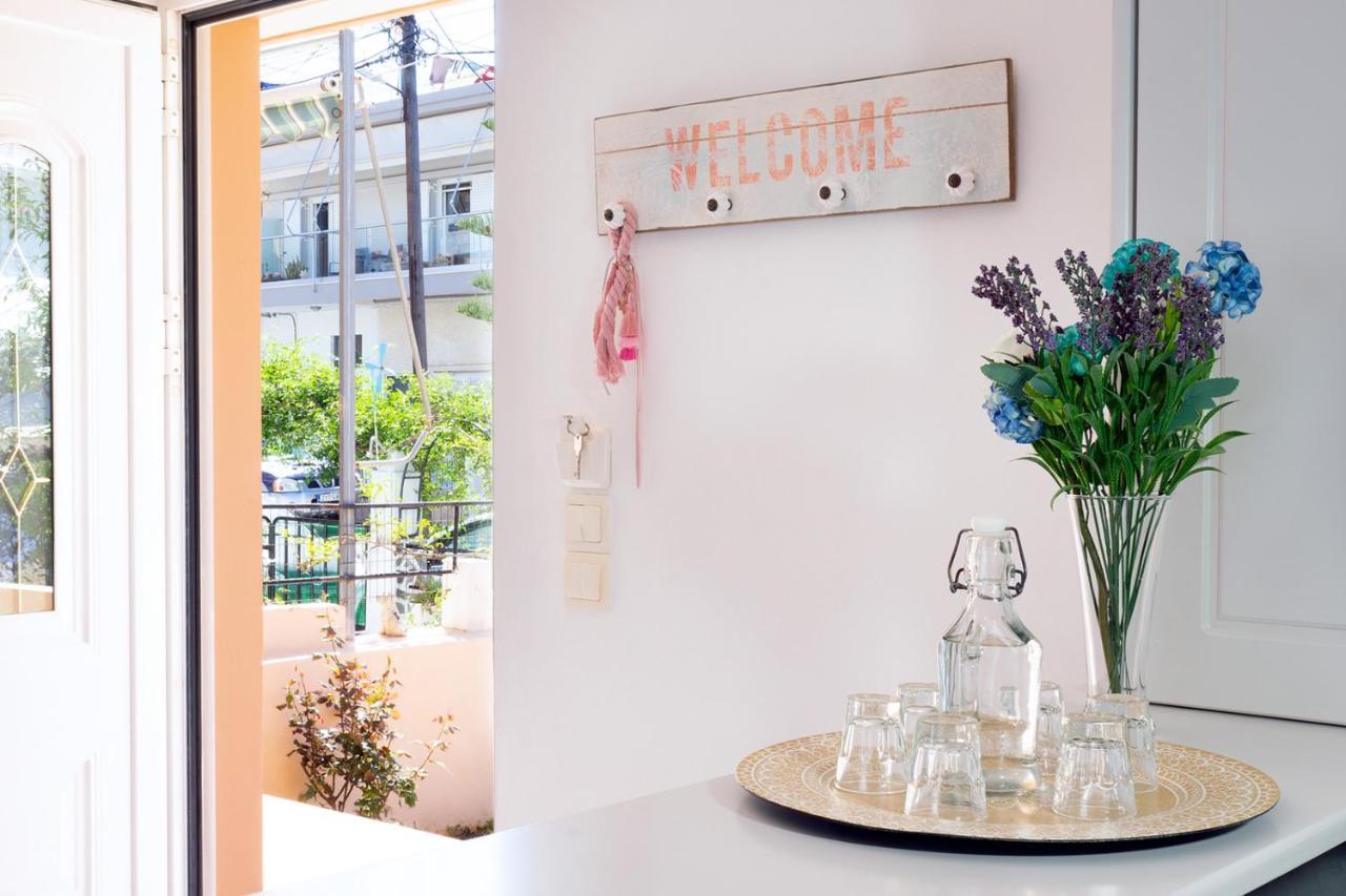 Aptera Beach Apartment Kato Daratso Ngoại thất bức ảnh