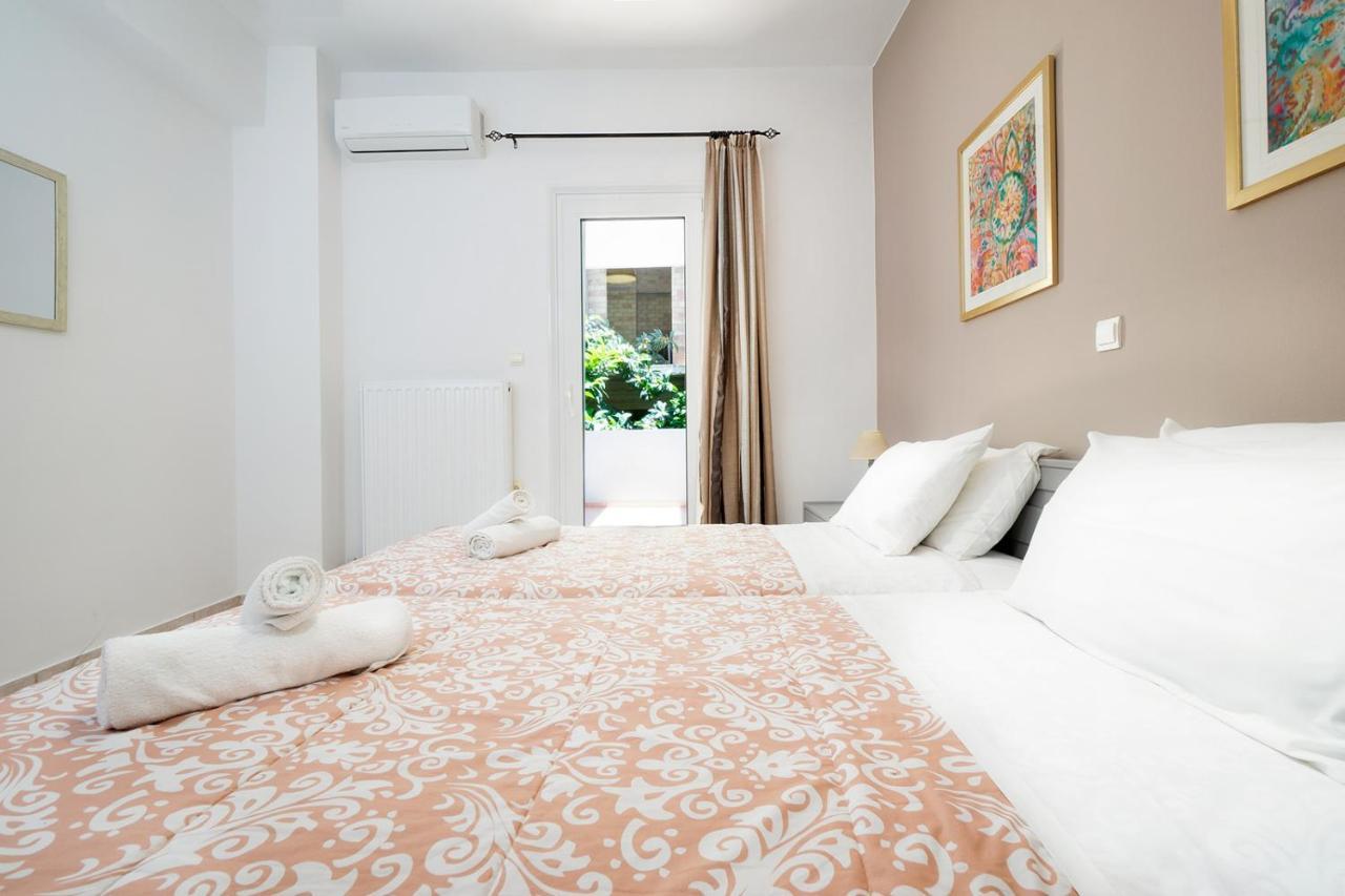 Aptera Beach Apartment Kato Daratso Ngoại thất bức ảnh