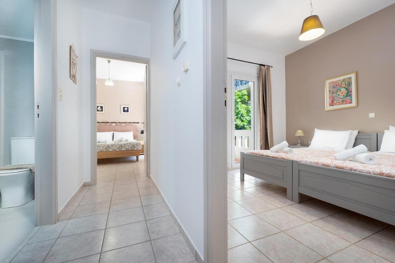 Aptera Beach Apartment Kato Daratso Ngoại thất bức ảnh