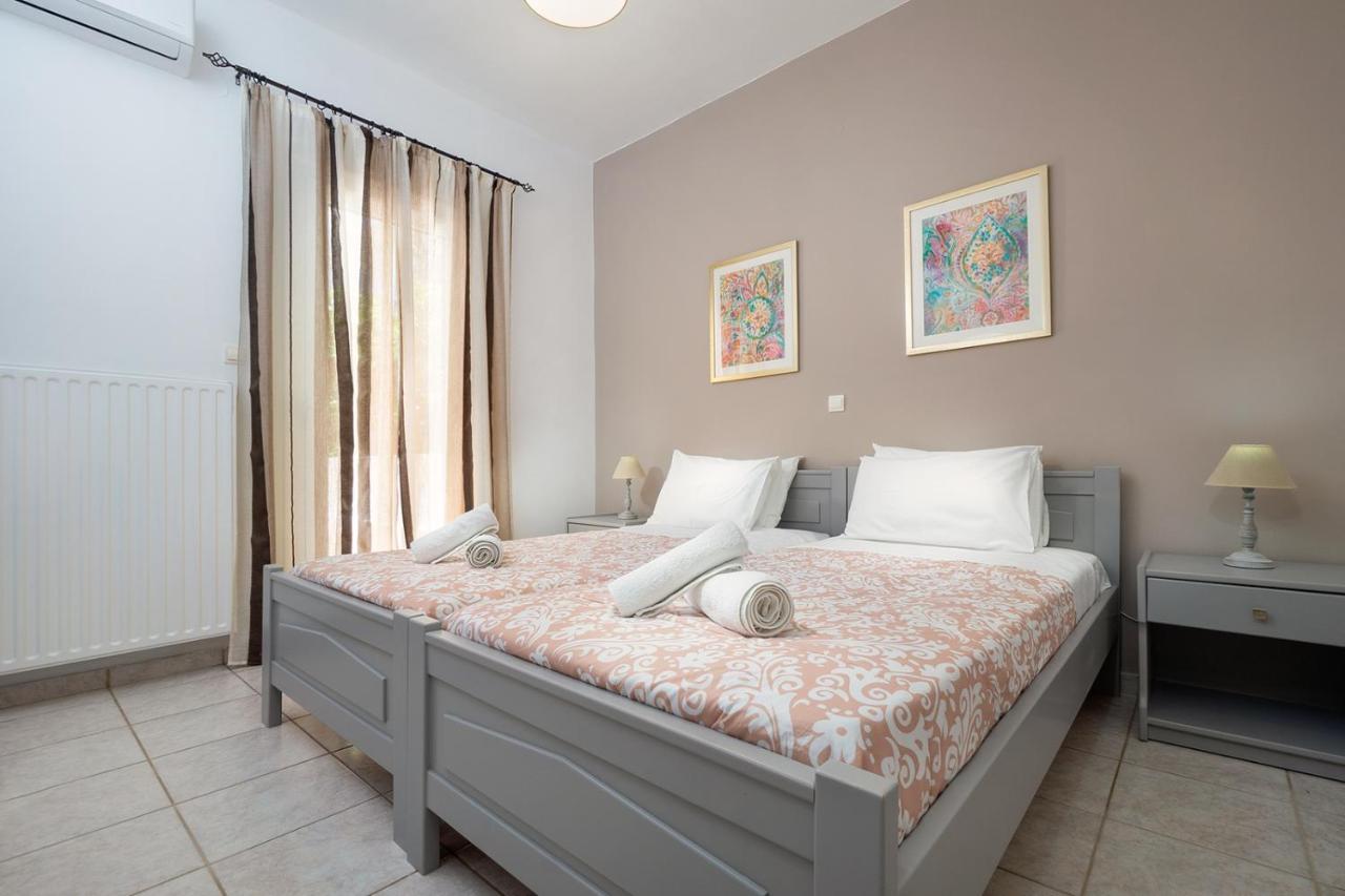 Aptera Beach Apartment Kato Daratso Ngoại thất bức ảnh