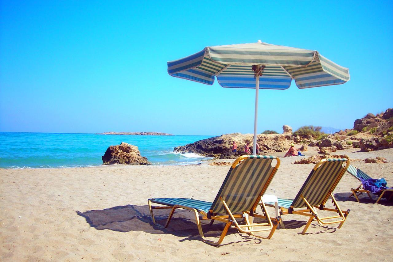 Aptera Beach Apartment Kato Daratso Ngoại thất bức ảnh
