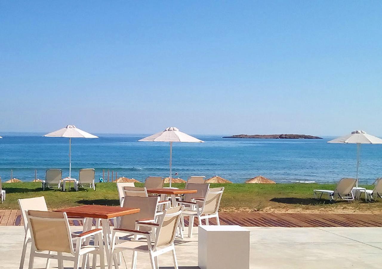 Aptera Beach Apartment Kato Daratso Ngoại thất bức ảnh
